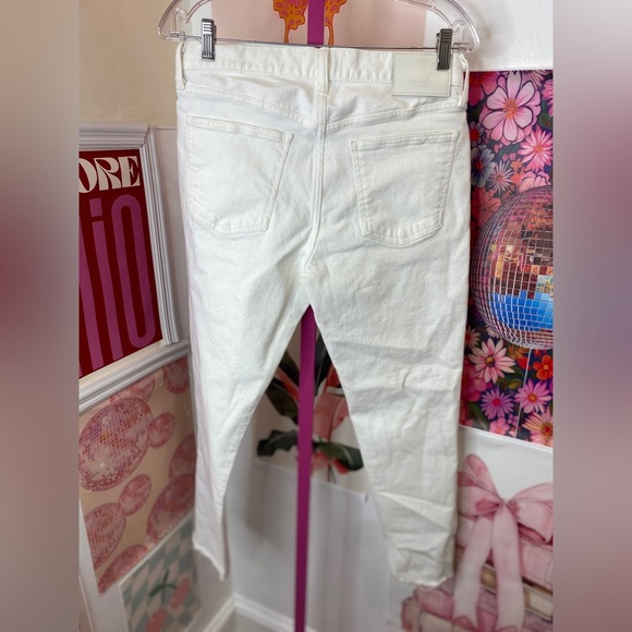 NWT MOUSSY VINTAGE  burnside skinny jeans - white 010 - Picture 10 of 16